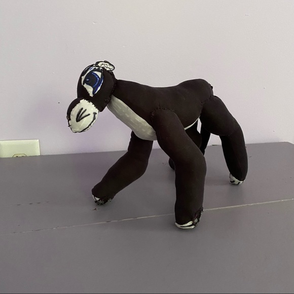 🦁BLACK LIONESS🦁 11” Rare ONE-OF-A-KIND Handmade PLUSH Collectible - Picture 2 of 7